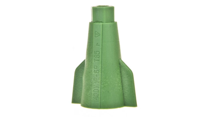 Złączka skrętna uniwersalna 1x 1-6mm2 ZSE1-1.0/6.0 zielona 43814205 /100szt./