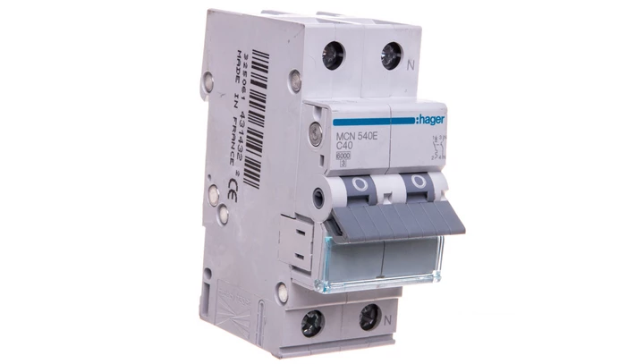 Wyłącznik nadprądowy 1+N C 40A 6kA AC MCN540E