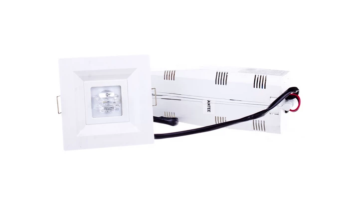 Oprawa awaryjna 3W 1h IP20 IIkl. LOVATO P LVPC/3W/B/1/SE/AT/WH