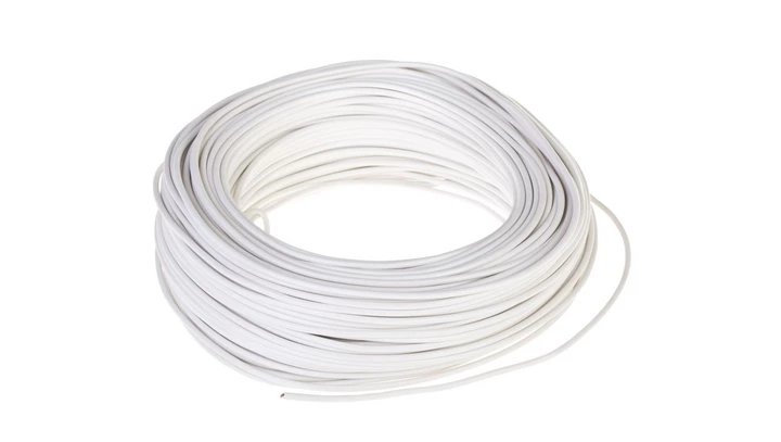 Przewód instalacyjny H07V-K (LgY) 2,5 biały /100m/