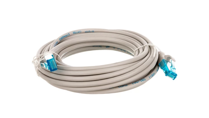 Kabel krosowy (Patch Cord) U/UTP kat.5e szary 7m DK-1512-070