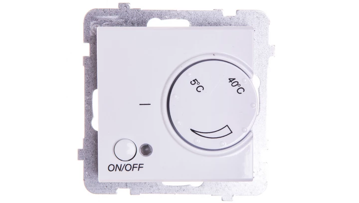 SONATA Regulator temperatury /czujnik podłogowy/ biały RTP-1R/m/00