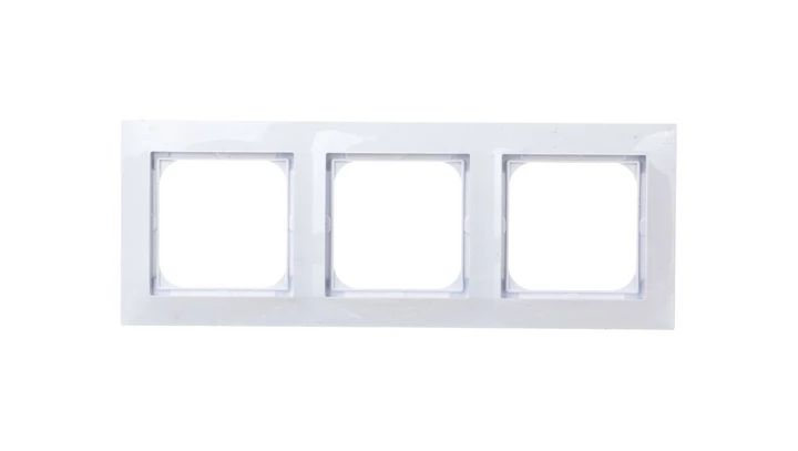 IMPRESJA Ramka potrójna biała R-3Y/00