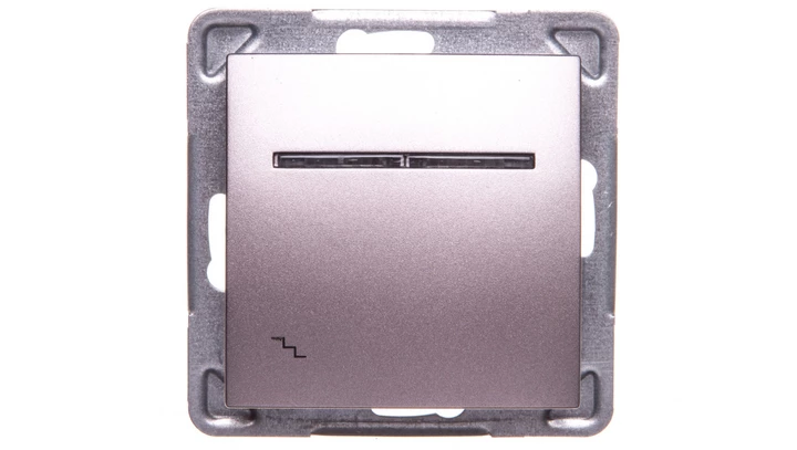 IMPRESJA Łącznik schodowy z podświetleniem tytan ŁP-3YS/m/23