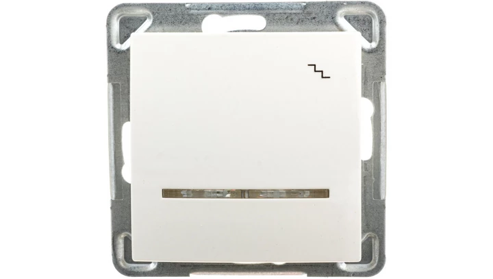 IMPRESJA Łącznik schodowy z podświetleniem ecru ŁP-3YS/m/27