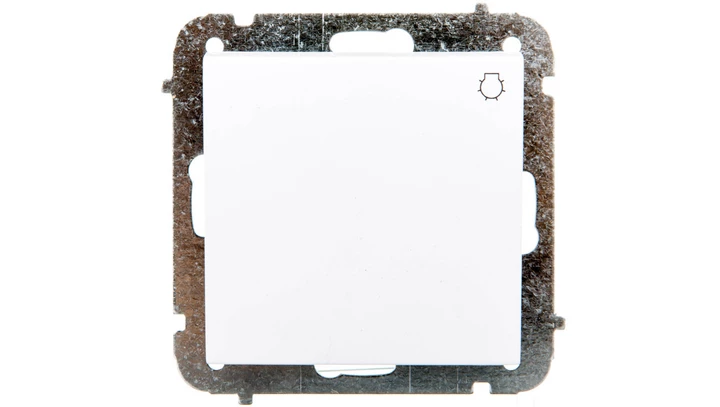 Sentia Łącznik zwierny światło podtynkowy 10A biały 1413-10