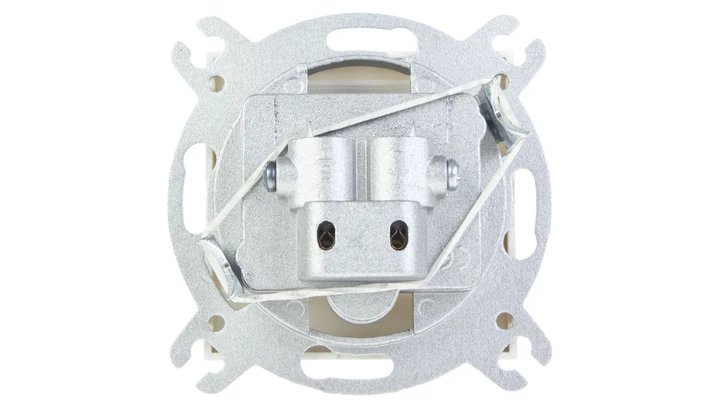 IMPRESJA Gniazdo antenowe RTV przelotowe 10dB ecru GPA-10YP/m/27