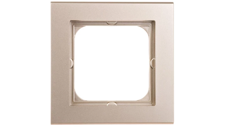 SONATA Ramka pojedyncza szampański złoty R-1R/39