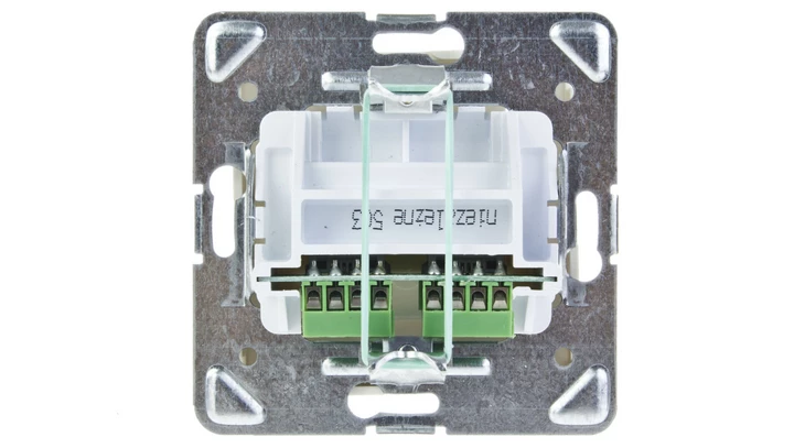 IMPRESJA Gniazdo telefoniczne podwójne RJ11 niezlaeżne ecru GPT-2YN/m/27