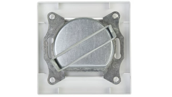 Gniazdo antenowe Asfora RTV przelotowe 4dB białe z ramką EPH3300221