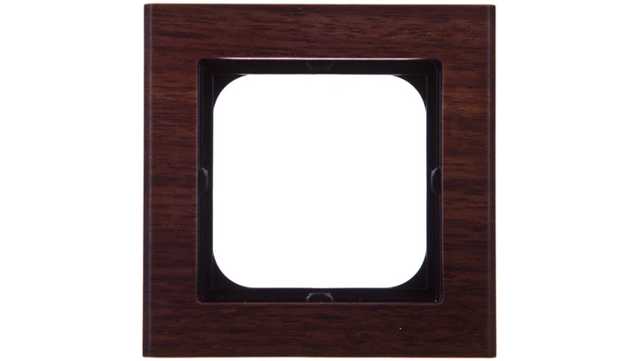 SONATA Ramka pojedyncza drewno orzech R-1RW/34