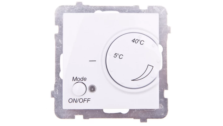 AS Regulator temperatury /czujnik podłogowy/ biały RTP-1G/m/00