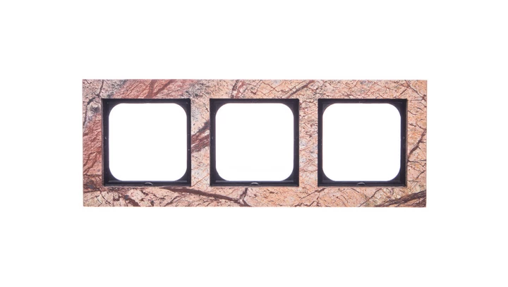 SONATA Ramka potrójna kameń (forest) R-3RK/36