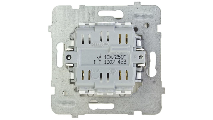 AS Łącznik kontrolny z podświetleniem biały ŁP-12GS/m/00