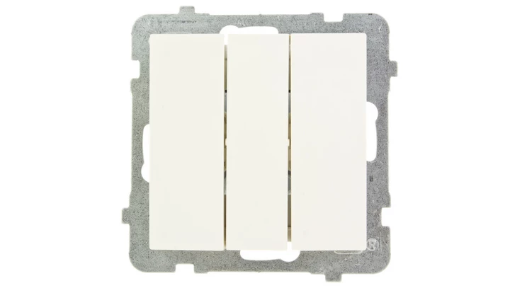 AS Łącznik potrójny ecru ŁP-13G/m/27