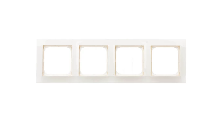 IMPRESJA Ramka poczwórna ecru R-4Y/27