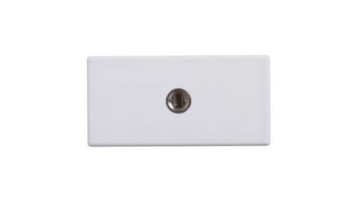 Simon Connect Gniazdo K45/2 audio żeńskie 3,5mm stereo mini-jack czysta biel K123B/9