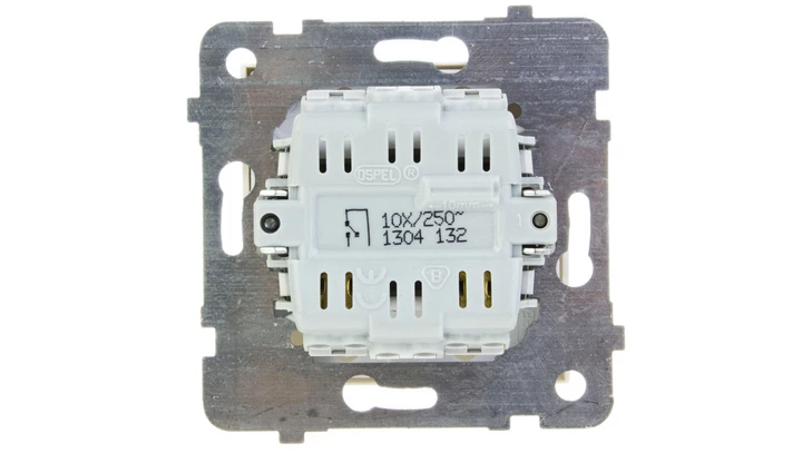 AS Przycisk /światło/ z podświetleniem ecru ŁP-5GS/m/27