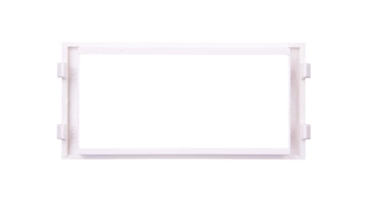 Simon Connect Ramka CIMA pojedyncza 2xK45 pionowa czysta biel S44/9