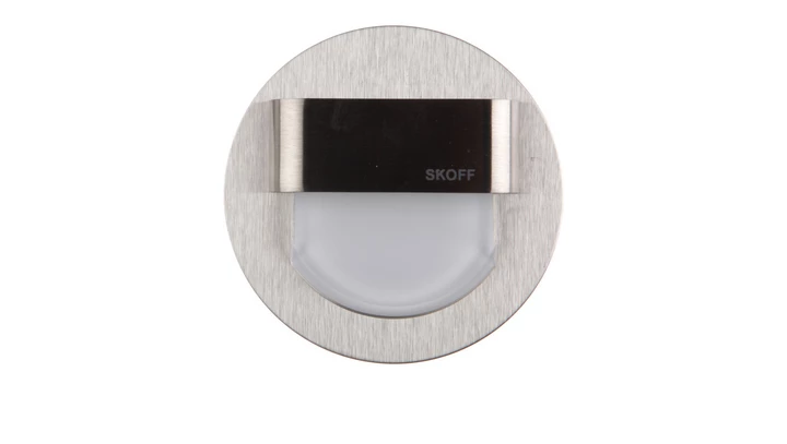 Oprawa przyschodowa RUEDA LED Light 10 V DC 0,8 W IP 20 6500 K szlif Inox