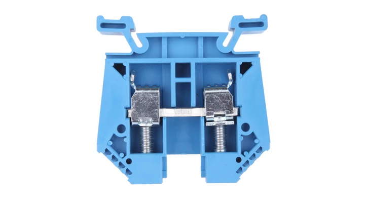 Złączka szynowa 2-przewodowa 16/25mm2 niebieska EURO 43403BL