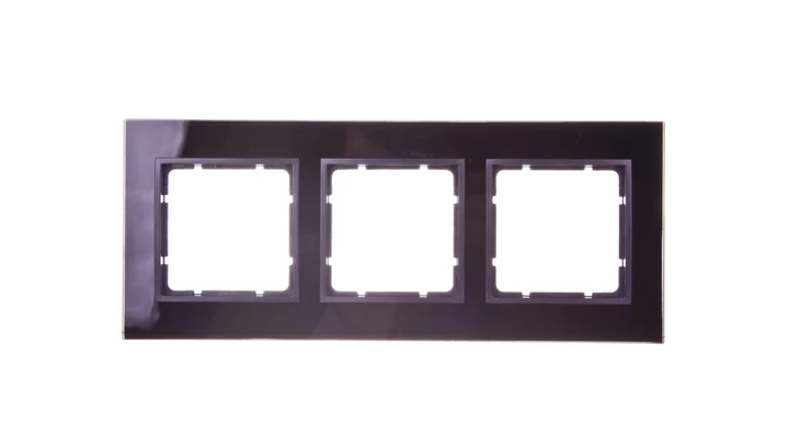 Berker B.7 Ramka antracyt 3-krot. Szklana 10136616
