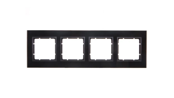 Berker B.7 Ramka antracyt 4-krot. Szklana 10146616
