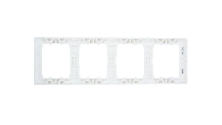 SISTENA LIFE Ramka poczwórna pionowa arctic 771008