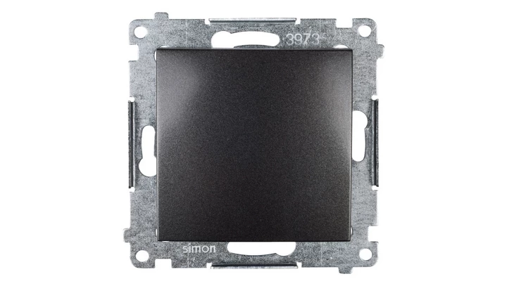 Simon 54 Łącznik jednobiegunowy antracyt DW1A.01/48