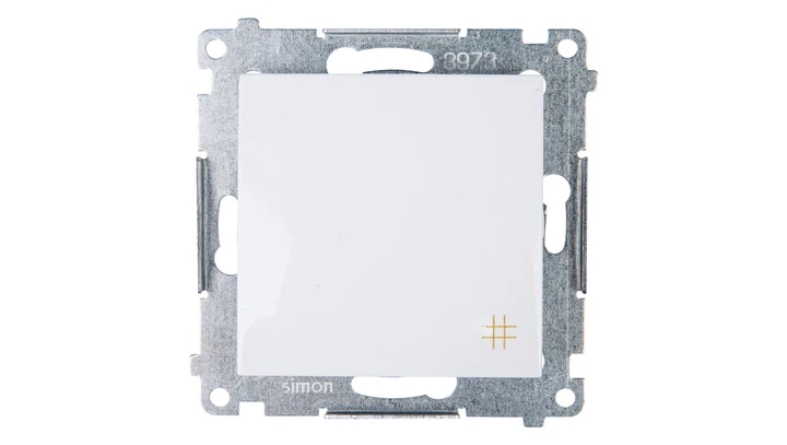 Simon 54 Łącznik krzyżowy biały DW7A.01/11