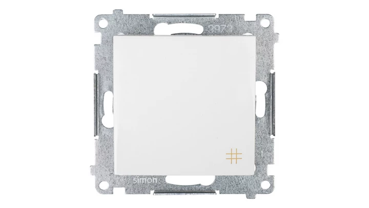 Simon 54 Łącznik krzyżowy, szybkozłącza, biały DW7.01/11