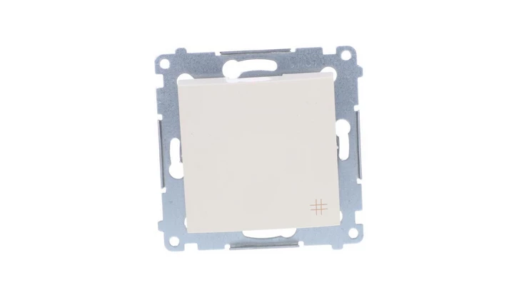 Simon 54 Łącznik krzyżowy kremowy DW7A.01/41