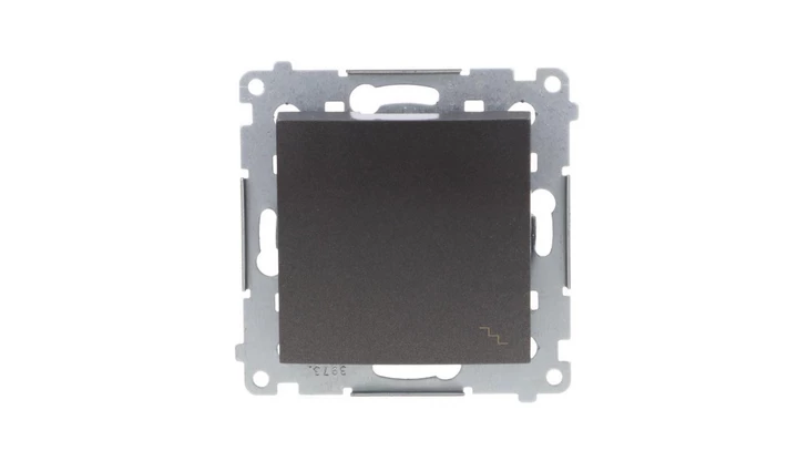 Simon 54 Łącznik schodowy, szybkozłącza, antracyt DW6.01/48