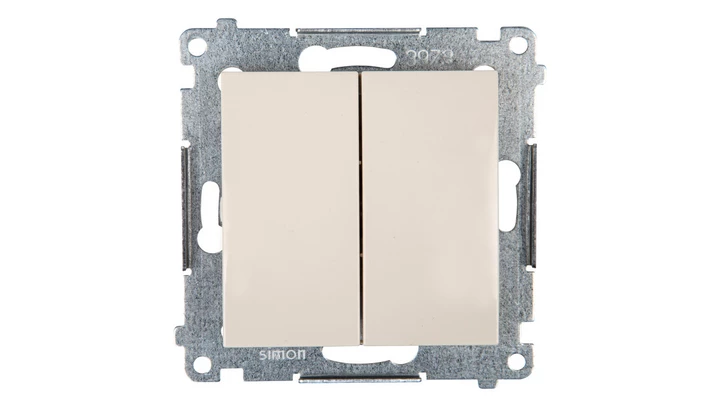 Simon 54 Łącznik świecznikowy kremowy DW5A.01/41