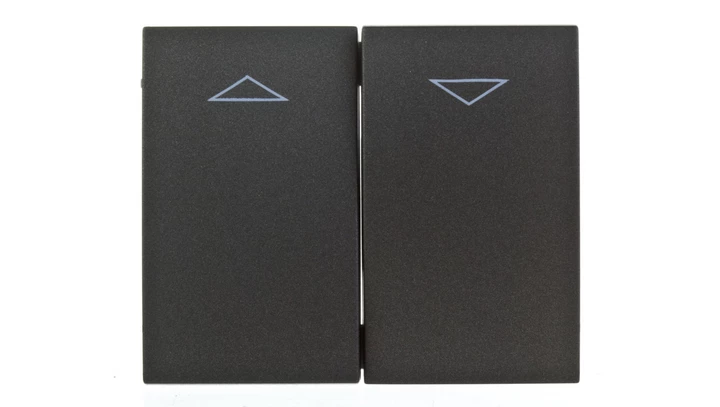 SISTENA LIFE Klawisz żaluzjowy podwójny choco 771214