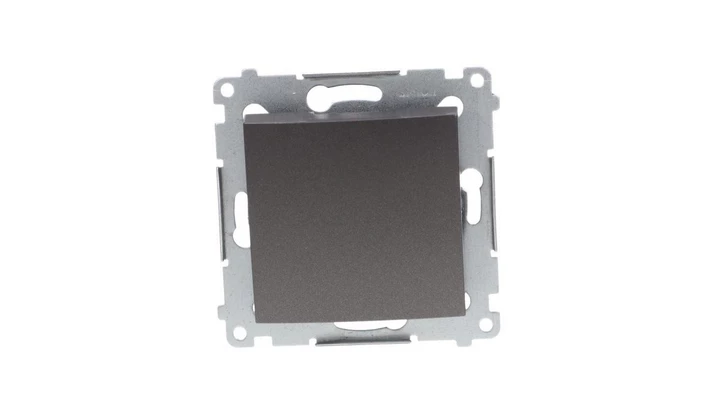 Simon 54 Przycisk pojedynczy, szybkozłącza, antracyt DPR1.01/48