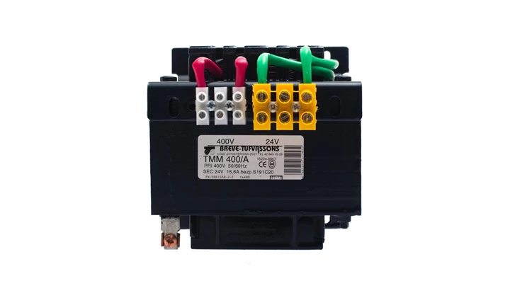 Transformator 1-fazowy bezpieczeństwa TMM 400/A 400/ 24V 16,6A, Ta 40, 16224-9967
