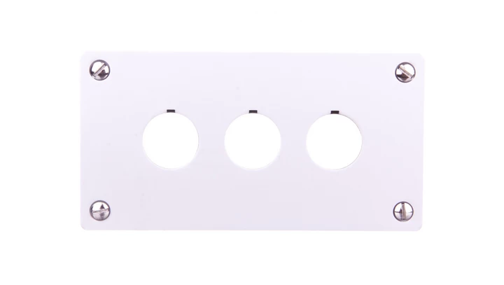 Płyta czołowa do montażu podtynkowego 3-otwory 22mm M22-E3 216544