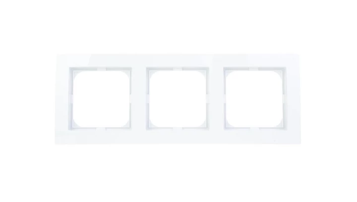 AS Ramka potrójna biała R-3G/00