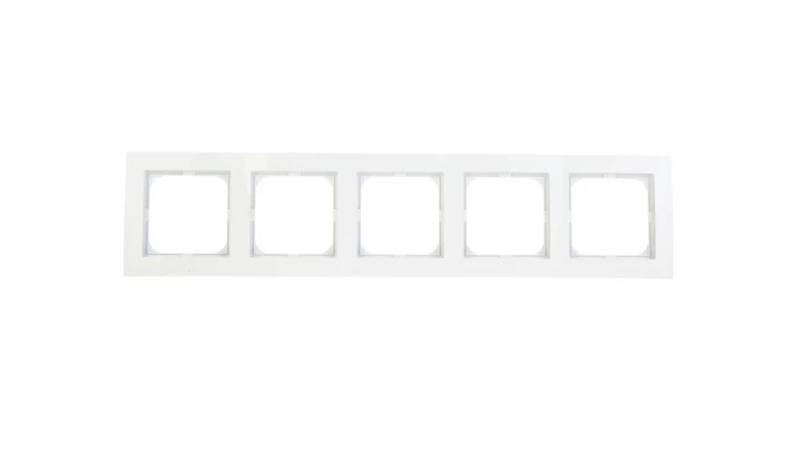 AS Ramka pięciokrotna biała R-5G/00