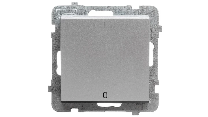 SONATA Łącznik podwójny srebro mat ŁP-11R/m/38