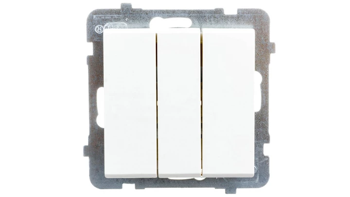 SONATA Łącznik potrójny ecru ŁP-13R/m/27