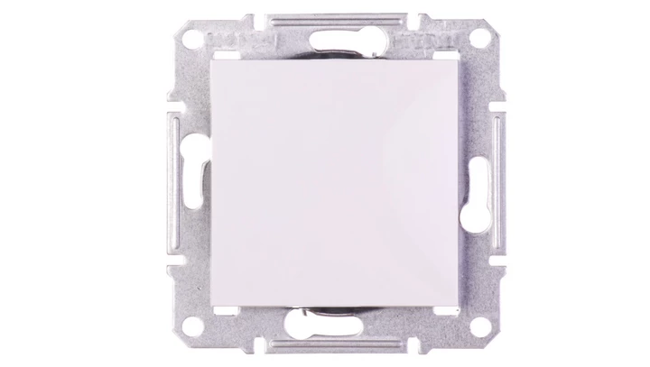 ASFORA Łącznik pojedynczy bez ramki biały EPH0101421