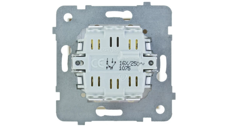 SONATA Łącznik schodowy + pojedynczy ecru ŁP-9R/m/27