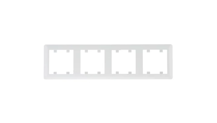 Lumina Soul Ramka poczwórna pionowa biała WL5140