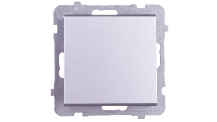 SONATA Łącznik pojedynczy srebro mat ŁP-1R/m/38