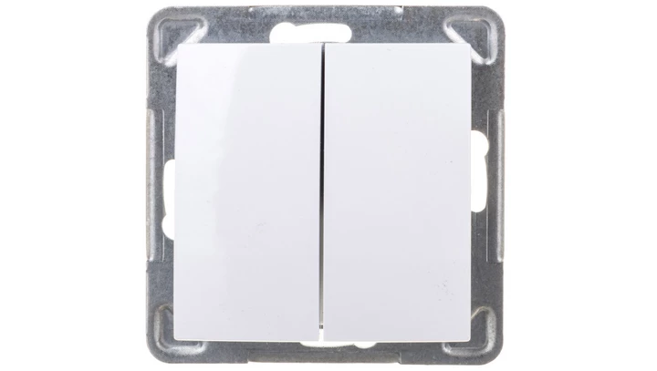 IMPRESJA Łącznik świecznikowy biały ŁP-2Y/m/00