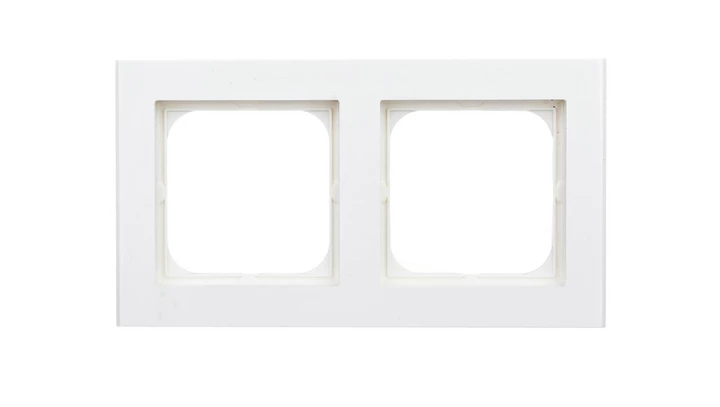 SONATA Ramka podwójna ecru R-2R/27