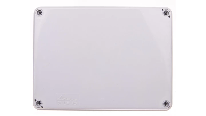 Puszka n/t hermetyczna pusta z osłabieniami 198x148x67 IP65 szara PH-3C.2 28.302