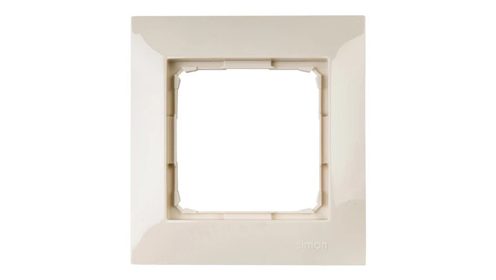 Simon 54 Premium Ramka pojedyncza kremowa /do karton-gips/ DRK1/41